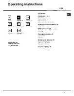 Preview for 1 page of Ariston PK 755 D GH X Operating Instructions Manual