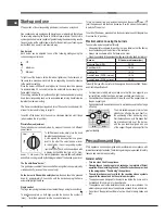 Preview for 10 page of Ariston PKL 641 A Operating Instructions Manual