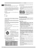 Предварительный просмотр 12 страницы Ariston PKL 751 A Operating Instructions Manual