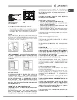 Предварительный просмотр 23 страницы Ariston PKL 751 A Operating Instructions Manual