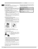 Предварительный просмотр 24 страницы Ariston PKL 751 A Operating Instructions Manual