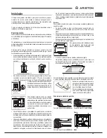 Предварительный просмотр 29 страницы Ariston PKL 751 A Operating Instructions Manual