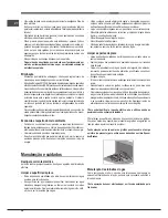 Предварительный просмотр 34 страницы Ariston PKL 751 A Operating Instructions Manual