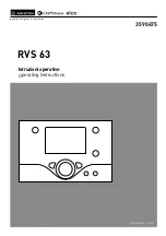 Предварительный просмотр 1 страницы Ariston RVS 63 Operating Instructions Manual