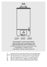 Preview for 1 page of Ariston SGA CA 120 Installation And Maintenance  Instruction