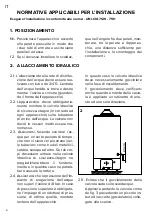 Preview for 6 page of Ariston SGA CA 120 Installation And Maintenance  Instruction