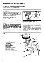 Preview for 16 page of Ariston SGA CA 120 Installation And Maintenance  Instruction