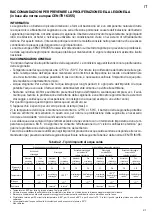 Preview for 21 page of Ariston SGA CA 120 Installation And Maintenance  Instruction