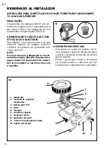 Preview for 56 page of Ariston SGA CA 120 Installation And Maintenance  Instruction