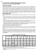 Preview for 78 page of Ariston SGA CA 120 Installation And Maintenance  Instruction