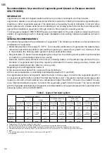 Preview for 96 page of Ariston SGA CA 120 Installation And Maintenance  Instruction