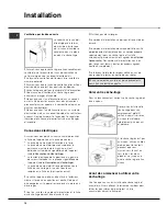 Предварительный просмотр 16 страницы Ariston TVM 70C Instruction Booklet