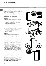 Предварительный просмотр 10 страницы Ariston UP 1511 F Operating Instructions Manual