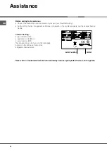 Предварительный просмотр 16 страницы Ariston UP 1511 F Operating Instructions Manual