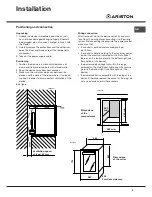 Preview for 3 page of Ariston WC 24 X NA User Manual