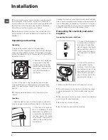 Preview for 2 page of Ariston WDL 862 Instructions For Use Manual