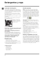 Preview for 24 page of Ariston WDL 862 Instructions For Use Manual