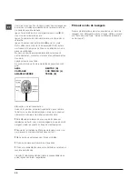 Preview for 32 page of Ariston WDL 862 Instructions For Use Manual