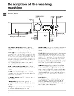 Preview for 4 page of Ariston WMF 729 Instructions For Use Manual