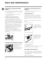 Предварительный просмотр 10 страницы Ariston WMG 10437 Instructions For Use Manual