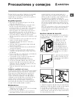 Предварительный просмотр 33 страницы Ariston WMG 10437 Instructions For Use Manual