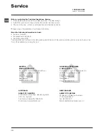 Preview for 12 page of Ariston WMG 829 Instructions For Use Manual