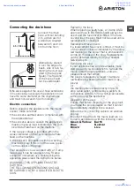 Предварительный просмотр 3 страницы Ariston WML 601 Instructions For Use Manual