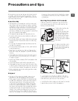 Preview for 9 page of Ariston WML 803 Instructions For Use Manual