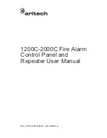 Preview for 1 page of Aritech 1200C User Manual