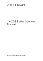 Aritech 1X-X3E Series Operation Manual preview