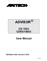 Aritech ADVISOR CD72 User Manual предпросмотр