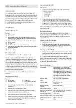 Preview for 3 page of Aritech ATS1235 Installation Sheet