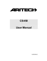 Aritech CS450 User Manual preview
