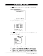 Предварительный просмотр 6 страницы Aritech CyberDome Programming Instructions Manual