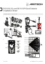 Aritech DD1012 Installation Sheet preview