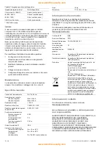 Предварительный просмотр 12 страницы Aritech IO2034NC Installation Sheet