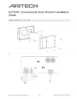 Предварительный просмотр 1 страницы Aritech IU2055C Installation Sheet