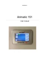 Preview for 1 page of Ariterm Arimatic 151 User Manual