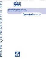 Arizant Healthcare Bair Hugger 500/OR Operator'S Manual предпросмотр