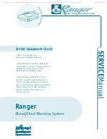 Arizant Healthcare Ranger 245 Service Manual preview