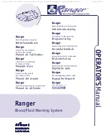 Предварительный просмотр 1 страницы Arizant Ranger 245 Operator'S Manual