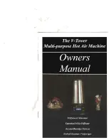 Preview for 1 page of Arizer V-Tower Owner'S Manual