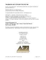 Preview for 61 page of Arizona Instrument JEROME J405 Operation Manual