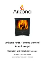 Arizona A08E Operation And Installation Manual preview