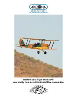 Arizona DeHavilland Tiger Moth Assembly Notes And Historical Documentation preview