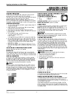 Предварительный просмотр 3 страницы Arizona Kool Kube AZ65MB1 Operating Instructions And Parts Manual