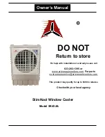 Preview for 1 page of Arizona SlimKool SK45AA Owner'S Manual