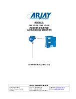 Preview for 1 page of ARJAY ENGINEERING 2851-CAP User Manual