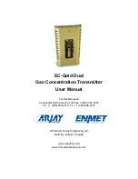 ARJAY ENGINEERING EC-Gold Dual User Manual preview