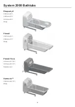 Preview for 8 page of Arjo 2000 Rhapsody Instructions For Use Manual